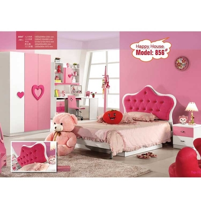 책상 핑크색 공주 침대 1280*2050mm과 카펠리니 소녀 침실 가구
