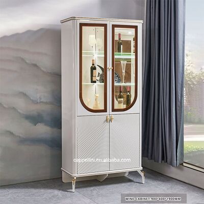 우아한 럭셔리 식탁 및 의자 세트 6인용 가구 홈 수납 화이트 완벽한 현대적인 대형 나무 식당 세트