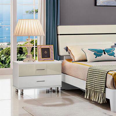 목재 크기의 침실 가구 세트 저장소 최소주의 고품질의 편안한 마스터 스위트 고급 현대