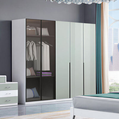 마스터 스위트 침실 가구 세트 목조 구조 편안한 저장소 미니멀리즘 고품질 고급 현대 침실