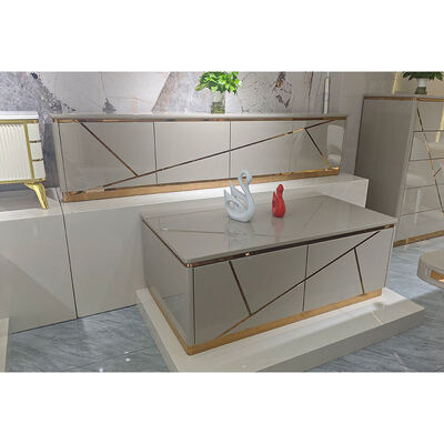 현대 디자인 목재 주방 TV 캐비닛 보관실 가구 고급 스타일 목재 MDF TV 스탠드