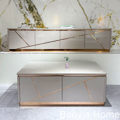 현대 디자인 목재 주방 TV 캐비닛 보관실 가구 고급 스타일 목재 MDF TV 스탠드