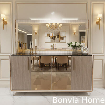 모던 럭셔리 하우스 우드 다이닝 테이블 세트 6인용 의자 직사각형 홈 레스토랑 완비된 다이닝룸 가구 세트