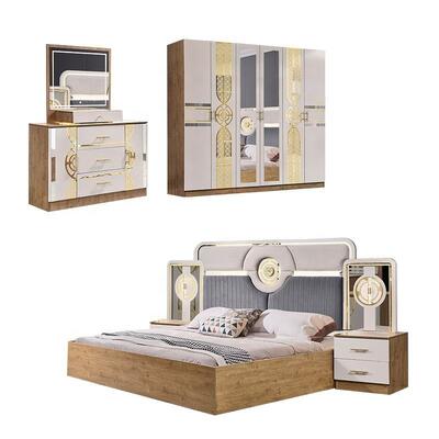 Chambre a Coucher Turkish Bedroom Sets Cheap Wholesale Master Room king Size Bed 목재 현대 침실 가구 세트 아직 리뷰가 없습니다
