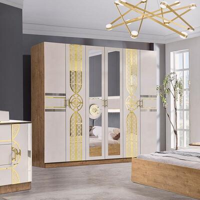 Chambre a Coucher Turkish Bedroom Sets Cheap Wholesale Master Room king Size Bed 목재 현대 침실 가구 세트 아직 리뷰가 없습니다