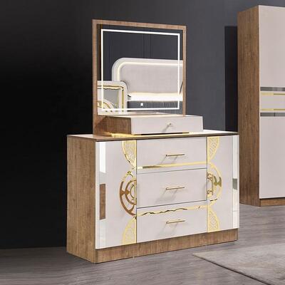 Chambre a Coucher Turkish Bedroom Sets Cheap Wholesale Master Room king Size Bed 목재 현대 침실 가구 세트 아직 리뷰가 없습니다